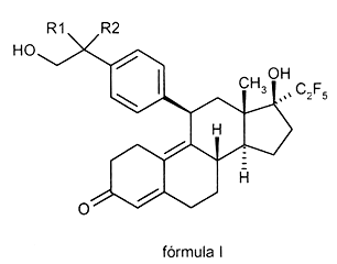 Imagen de la patente ANTAGONISTAS DEL RECEPTOR DE PROGESTERONA.