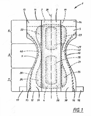 Imagen de la patente ARTICULO ABSORBENTE CON MEJOR CAPACIDAD PARA MANEJAR LIQUIDOS.