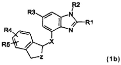 Imagen de la patente BENZIMIDAZOLES 4-SUSTITUIDOS Y SU USO COMO INHIBIDORES DE SECRESION GASTRICA.