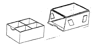 Imagen de la patente CAJA ORGANIZADORA DE MATERIAL DENTAL