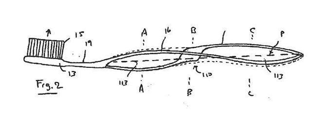 Imagen de la patente CEPILLO DE DIENTES.