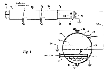 Imagen de la patente COALESCENCIA ELECTROSTaTICA DE DOBLE FRECUENCIA