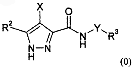 Imagen de la patente COMPUESTOS 1H-PIRAZOLA 3,4-DISUSTITUIDA Y SU USO COMO MODULADORES DE QUINASAS DEPENDIENTES DE CICLINA (CDK) Y QUINASA-3 DE SINTASA DE GLICOGENO (GSK-3).