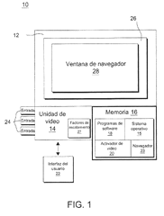 Imagen de la patente CONTROL DE RESOLUCION DE VIDEO PARA UN NAVEGADOR DE RED Y DESPLIEGUE DE VIDEO.