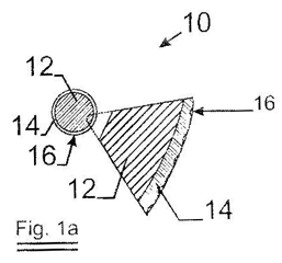Imagen de la patente CUERDA DE ACERO CON RECUBRIMIENTO DE ALEACION DE HIERRO-ZINC.