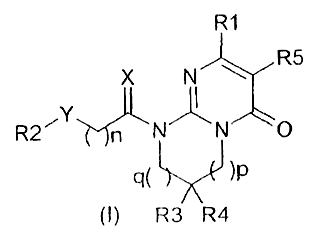 Imagen de la patente DERIVADOS 8-SUBSTITUIDO-6, 7, 8, 9-TETRAHIDROPIRIMIDO [1,2A], PIRIMIDIN-4-ONA.