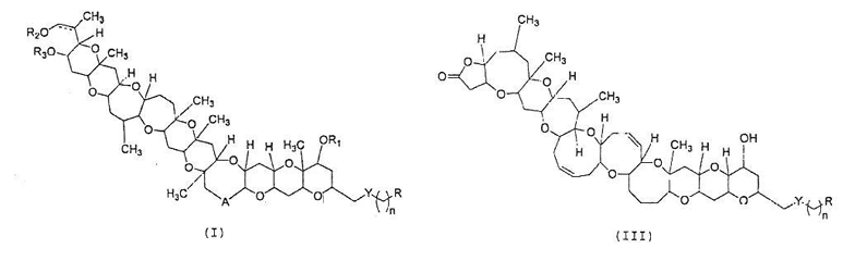 Imagen de la patente DERIVADOS DE BREVETOXINAS DE POLIETER COMO TRATAMIENTO PARA LA FIBROSIS QUISTICA, DISFUNCION MUCOCILIAR Y ENFERMEDADES PULMONARES.