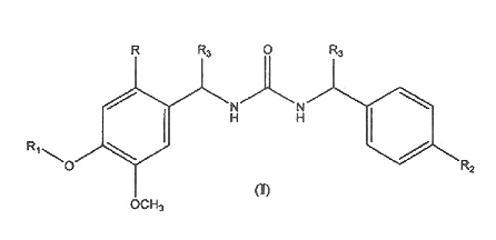 Imagen de la patente DERIVADOS DE DIBENCIL UREA O-SUSTITUIDA COMO ANTAGONISTAS DEL RECEPTOR VANILOIDE DEL CANAL RECEPTOR DEL POTENCIAL TRANSITORIO 1.