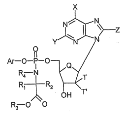 Imagen de la patente DERIVADOS DE FOSFORAMIDATO DE COMPUESTOS NUCLEOSIDICOS PARA EL USO EN EL TRATAMIENTO DEL CANCER.