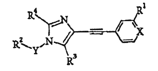 Imagen de la patente DERIVADOS DE IMIDAZOL.