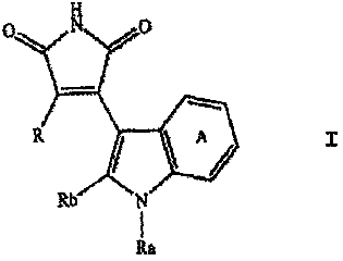 Imagen de la patente DERIVADOS DE INDOLILMALEIMIDA COMO INHIBIDORES DE PROTEINA DE CINASA C.