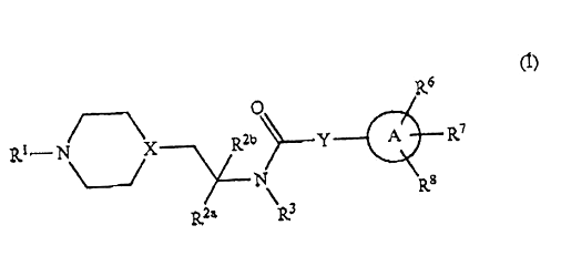 Imagen de la patente DERIVADOS DE PIPERIDINA Y PIPERAZINA COMO ANTAGONISTAS DE P2X3.