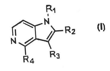 Imagen de la patente DERIVADOS DE PIRROLO[3,2-C]PIRIDINA Y PROCESOS PARA SU PREPARACIoN.