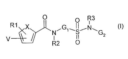 Imagen de la patente DERIVADOS DE (SULFAMOIL-ALQUIL)-AMIDA DE ACIDO HETEROARIL-CARBOXILICO COMO INHIBIDORES DEL FACTOR XA.