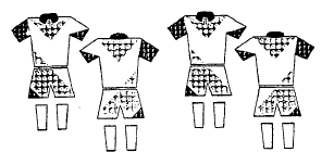 Imagen de la patente DIBUJO INDUSTRIAL APLICABLE A UNIFORMES DEPORTIVOS