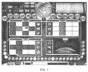 Imagen de la patente DIBUJO INDUSTRIAL DE ORNAMENTACION APLICABLE A FRENTE DE MAQUINA RECREATIVA.