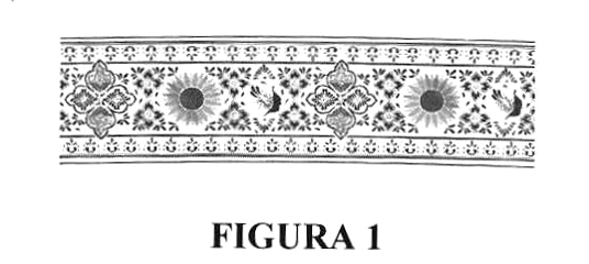 Imagen de la patente DIBUJO INDUSTRIAL DE CENEFA DECORATIVA PARA UTENSILIOS DE COCINA.