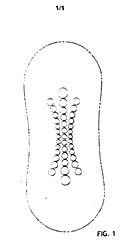 Imagen de la patente DIBUJO INDUSTRIAL DE ARTICULO ABSORBENTE IMPRESO.