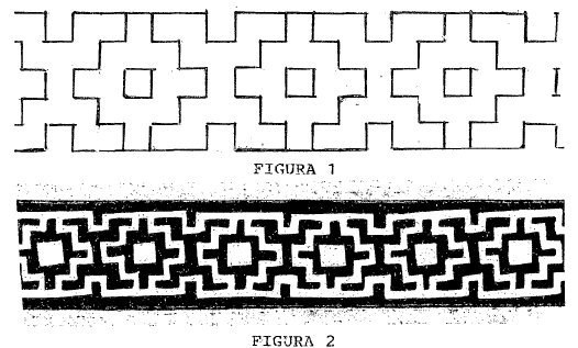 Imagen de la patente DIBUJO INDUSTRIAL DE GRECA DE CUADRO PARA CINTO CALADO