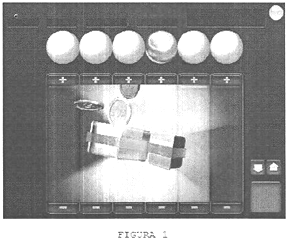 Imagen de la patente DIBUJO INDUSTRIAL DE PANTALLA DE MAQUINA RECREATIVA.