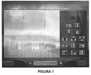 Imagen de la patente DIBUJO INDUSTRIAL PARA ORNAMENTACION APLICABLE A FRENTE DE MAQUINA RECREATIVA.