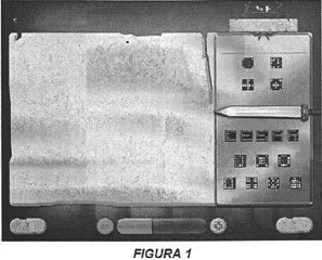 Imagen de la patente DIBUJO INDUSTRIAL PARA ORNAMENTACION APLICABLE A FRENTE DE MAQUINA RECREATIVA.