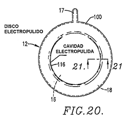 Imagen de la patente DISCO DE RUPTURA DE ACTUACION INVERSA CON LINEA DE DEBILITAMIENTO ELECTROPULIDA DEFINIDA POR LASER Y METODO DE FORMACION DE LA LINEA DE DEBILITAMIENTO.