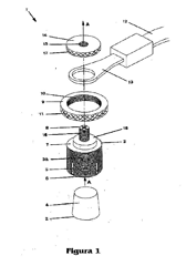Imagen de la patente DISPOSITIVO CONECTOR DE CABLE PARA BATERIA.