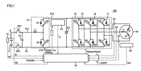 Imagen de la patente DISPOSITIVO DE CONTROL Y METODO DE CONTROL CORRESPONDIENTE PARA UN CONVERTIDOR DE ELEVACION EN UN SISTEMA DE IMPULSION DE MOTOR.