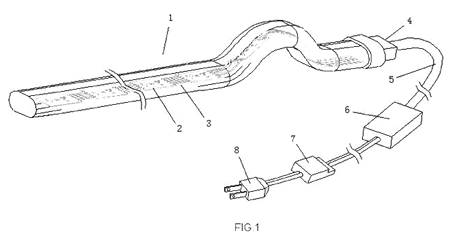 Imagen de la patente DISPOSITIVO DE LUZ TUBULAR FLEXIBLE CON EFECTO DE DESTELLO QUE FLUYE.