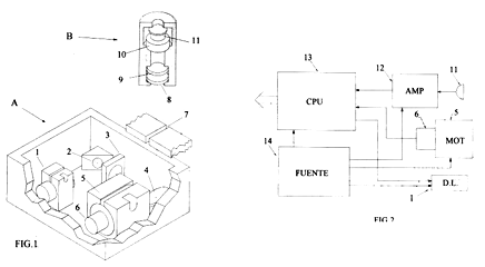 Imagen de la patente DISPOSITIVO LASER PARA MEDICION DE APERTURAS MUY PEQUEÑAS EN PIEZAS MECANICAS
