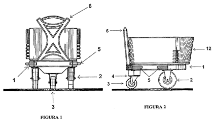 Imagen de la patente DISPOSITIVO PARA TRANSPORTE DE CARGA