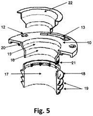 Imagen de la patente DISPOSITIVOS DE BRIDA RiGIDA CON MEDIOS FLEXIBLES DE SELLADO A TUBERiA DE DRENAJE DE INSTALACIONES SANITARIAS.