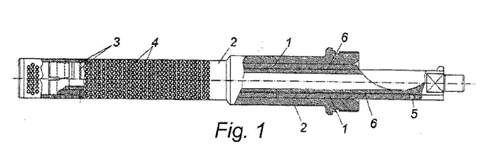 Imagen de la patente DISPOSITIVOS PARA LA LIMPIEZA DE LOS TUBOS FILTRO PARA LA EXTRACCIoN DE ZUMOS DE FRUTAS.