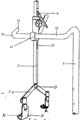 Imagen de la patente ELEVADOR ESTERNAL PARA DISECCION DE ARTERIAS TORACICA INTERNA Y EPIGASTRICA INFERIOR.