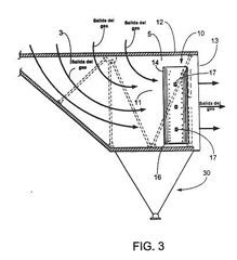 Imagen de la patente ENSAMBLE PARA LA SEPARACION DE CENIZA DEL GAS DE COMBUSTION.