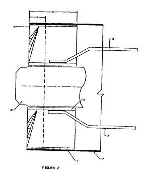 Imagen de la patente ESTABILIZADOR DE FLAMA PARA QUEMADORES DE TIPO TANGENCIAL DE GENERADORES DE VAPOR DE CENTRALES TERMOELECTRICAS