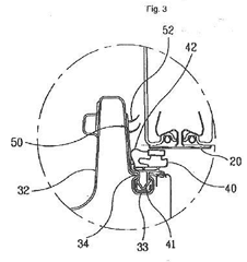 Imagen de la patente ESTRUCTURA DE CIERRE HERMETICO DE REFRIGERADOR.