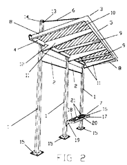 Imagen de la patente ESTRUCTURA DE MARQUESINA PARA PARADERO DE AUTOBUSES.