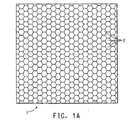 Imagen de la patente ESTRUCTURA TIPO PANAL FABRICADA DE PAPEL DE POROSIDAD CONTROLADA.