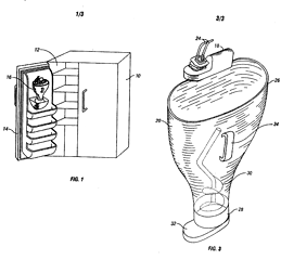 Imagen de la patente FABRICA DE HIELO PARA LA PUERTA DEL CONGELADOR DE UN REFRIGERADOR.