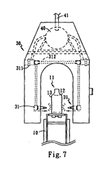 Imagen de la patente HORNO DE RETRACCION A VAPOR.