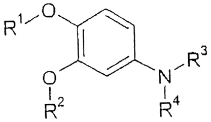 Imagen de la patente INHIBIDORES DE FOSFODIESTERASA 4, INCLUYENDO ANALOGOS DE ANILINA Y DIFENILAMINA N-SUSTITUIDOS.
