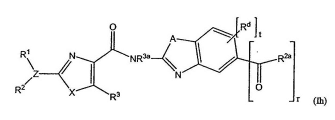 Imagen de la patente INHIBIDORES DE NF-KB HETEROCICLICOS NOVEDOSOS.