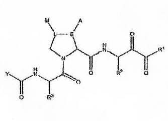 Imagen de la patente INHIBIDORES DE PROTEASA NS3 DEL VIRUS DE LA HEPATITIS C.