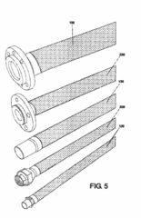 Imagen de la patente INTERCAMBIADOR DE CALOR PARA UNA UNIDAD DE CONTROL DE CLIMA EN VEHiCULOS AUTOMOTORES, EL CUAL INCLUYE UNA TUBERiA DE TUBOS FLEXIBLES DE MALLA METaLICA.