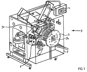 Imagen de la patente MAQUINA PARA FABRICAR PALETAS DE DULCE.