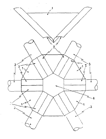 Imagen de la patente MEJORAS EN CONECTOR DE CENTRO LIBRE PARA ESTRUCTURAS TRIDIMENSIONALES O SIMILARES