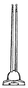 Imagen de la patente MODELO DE ANTENA PARA TELEVISOR.