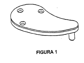 Imagen de la patente MODELO DE BISAGRA PARA PUERTA DE REFRIGERADOR
